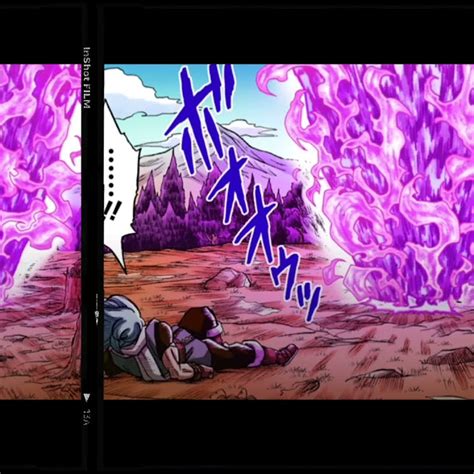 vegeta ultra ego using first time hakai power .